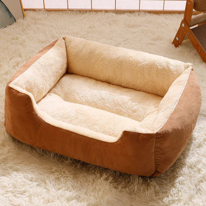 Soft Plush Dog Bed