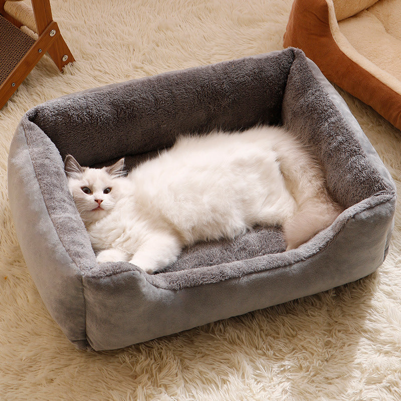 Soft Plush Dog Bed