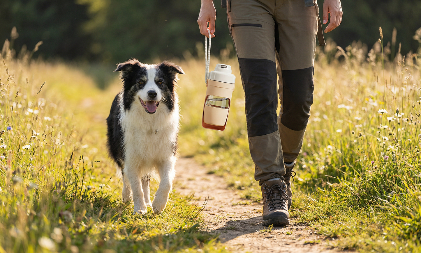 Portable Folding Pet Water Bottle