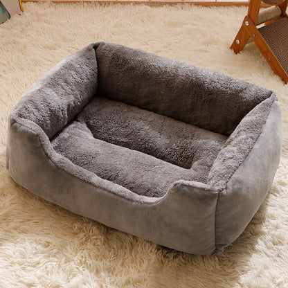 Soft Plush Dog Bed